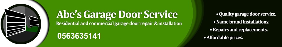 Garage door installation Dubai